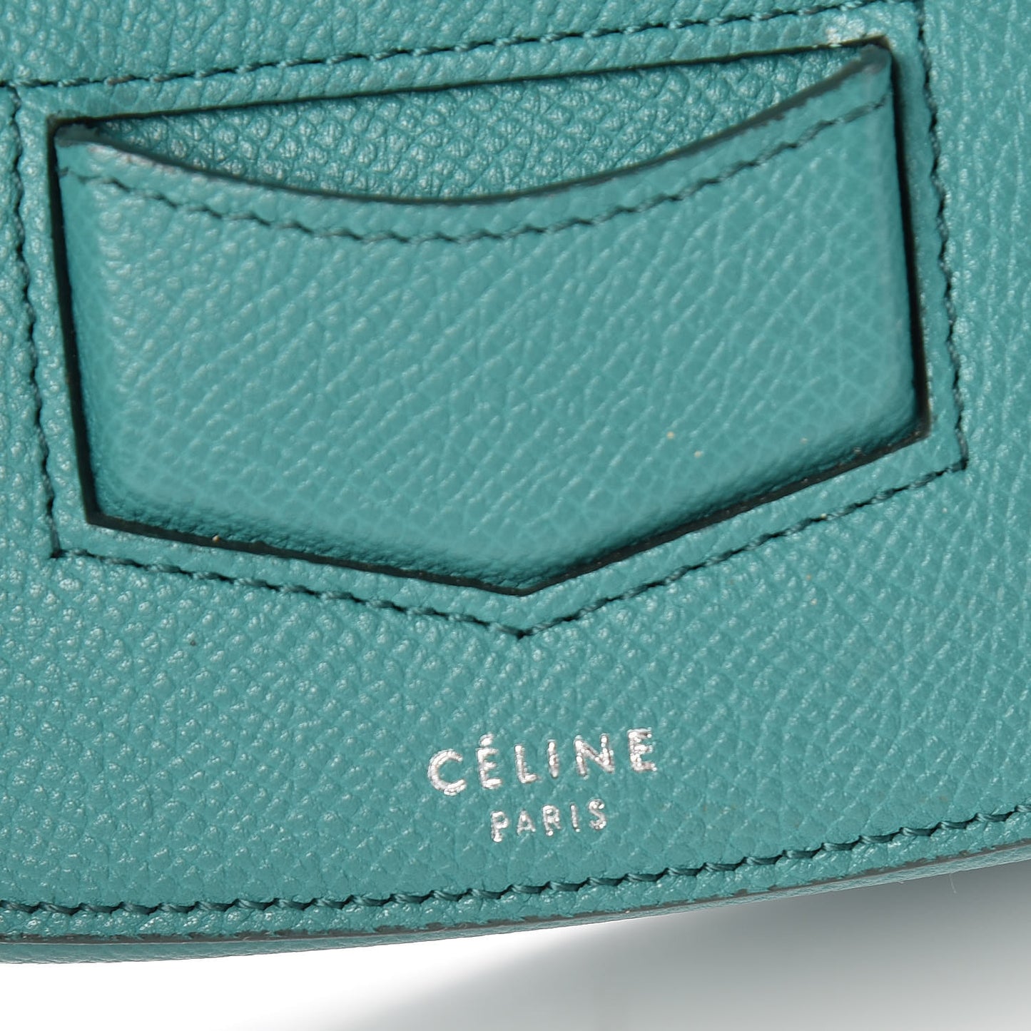 Grained Calfskin Small Trotteur Cactus