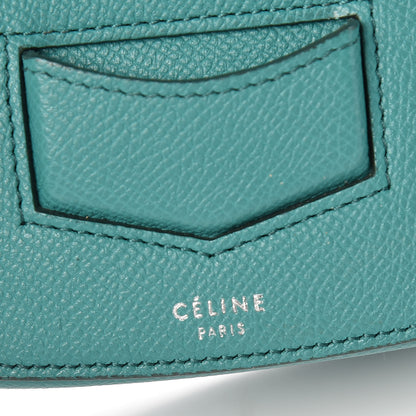 Celine Grained Calfskin Small Trotteur Cactus 5 of 8