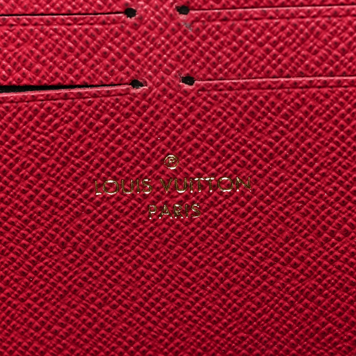 Monogram Clemence Wallet Fuchsia