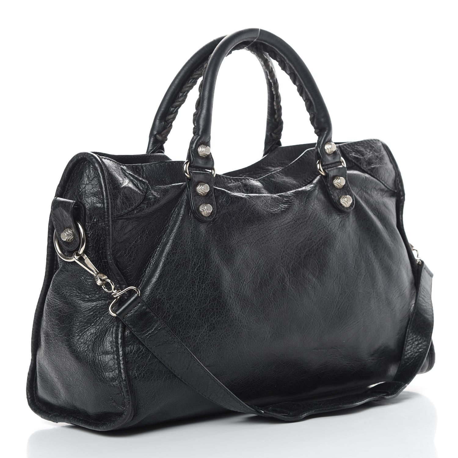 Balenciaga Agneau Giant 12 Silver Hardware City Black 3 of 12