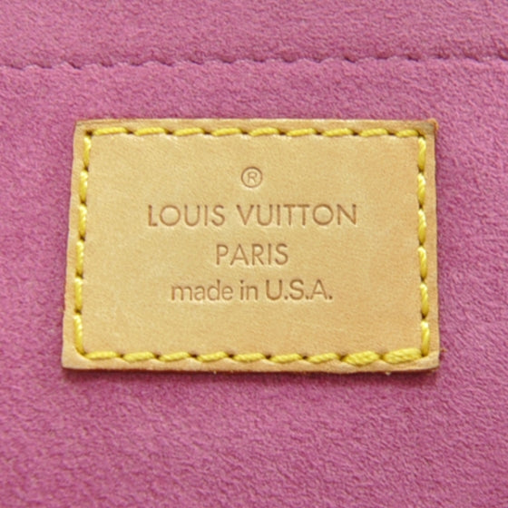 Louis Vuitton Monogram Denim Mini Pleaty Fuchsia 7 of 9