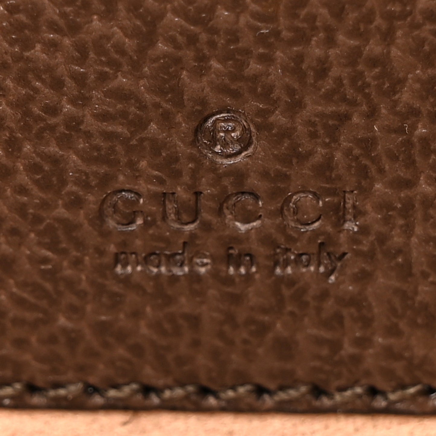 GG Supreme Monogram Top Handle Web Mini Ophidia Round Shoulder Bag Brown