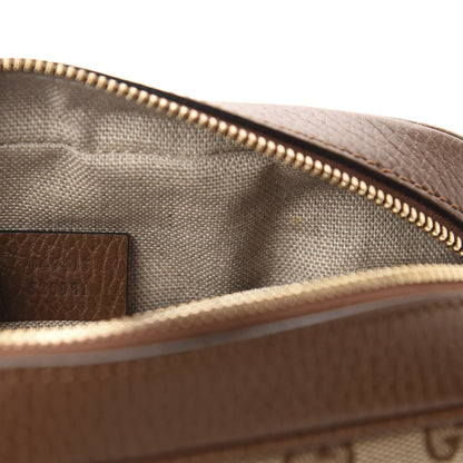 Gucci Monogram Mini Bree Messenger Bag Beige Tabacco 9 of 10