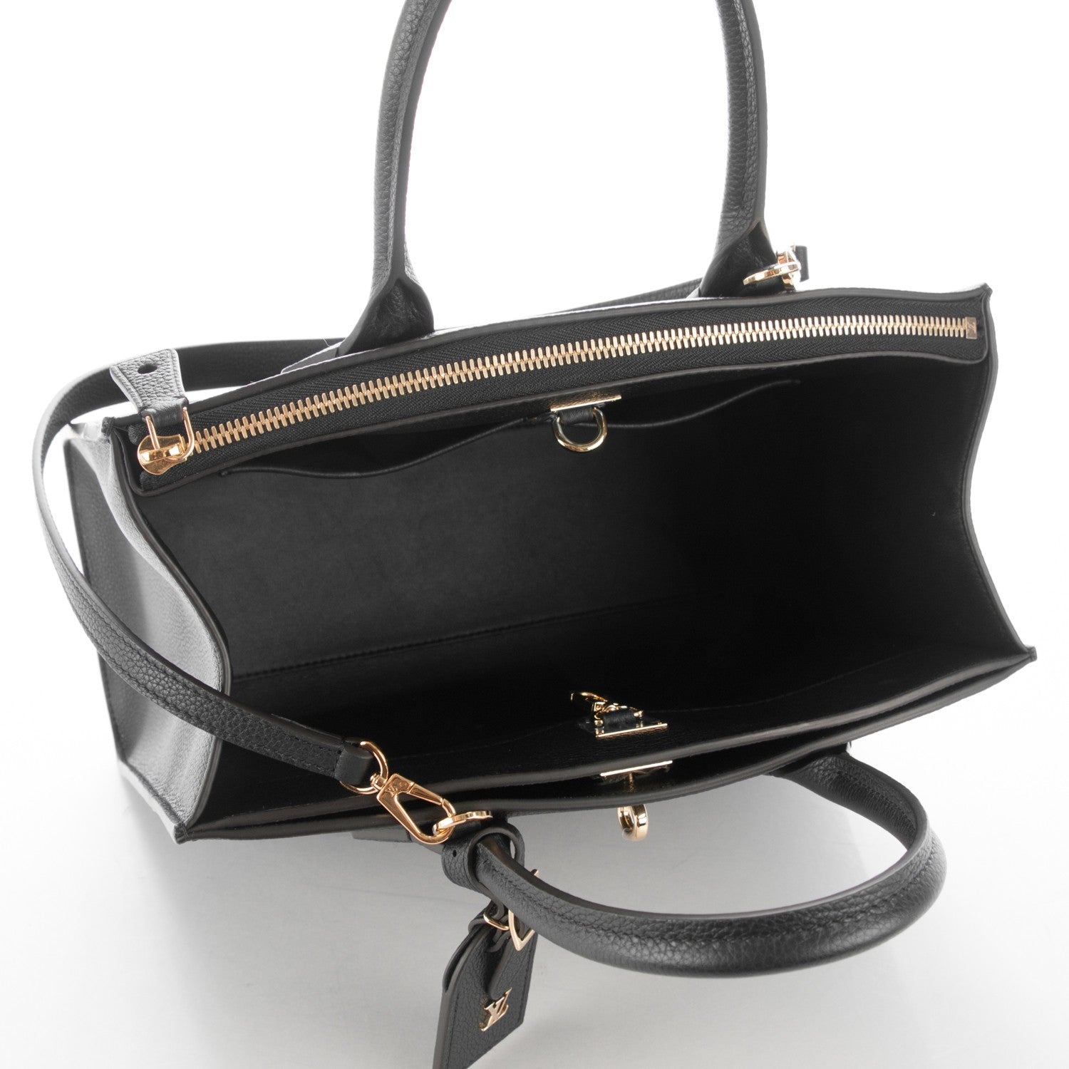 Louis Vuitton Taurillon City Steamer MM Black 5 of 6