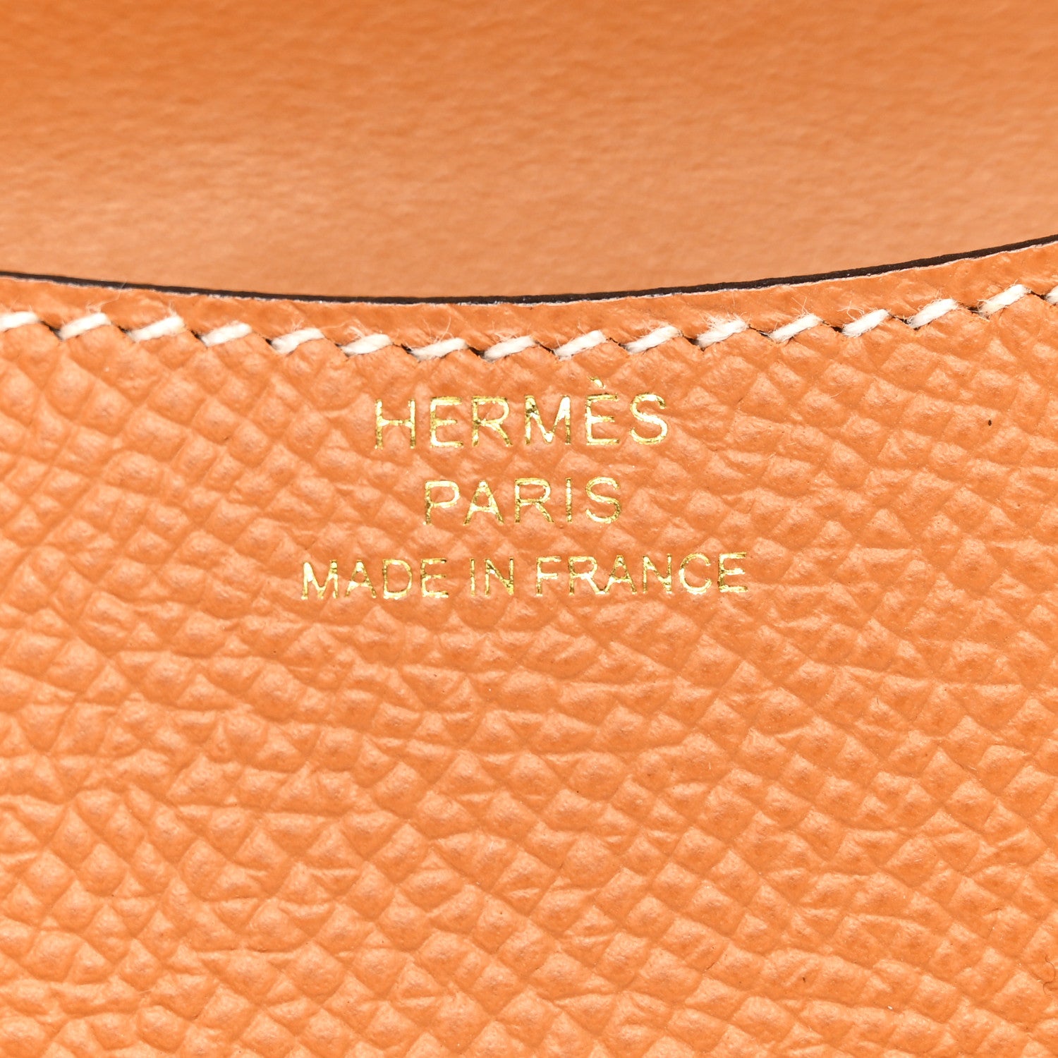 Hermes Epsom Constance Slim Wallet Gold 7 of 9