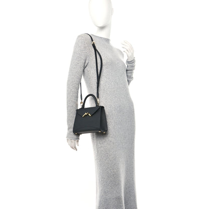 Moynat Carat Calfskin Gabrielle BB Black 2 of 10