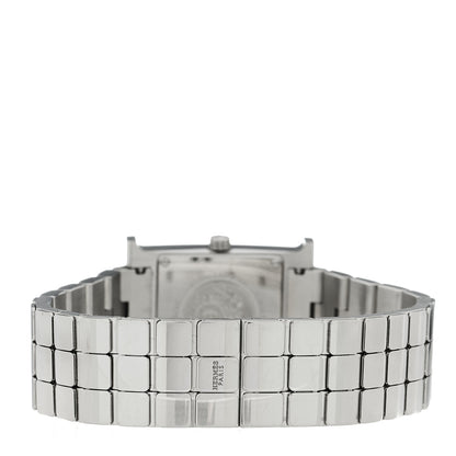 Hermes Stainless Steel 21mm Heure H Hour Quartz Watch 3 of 5