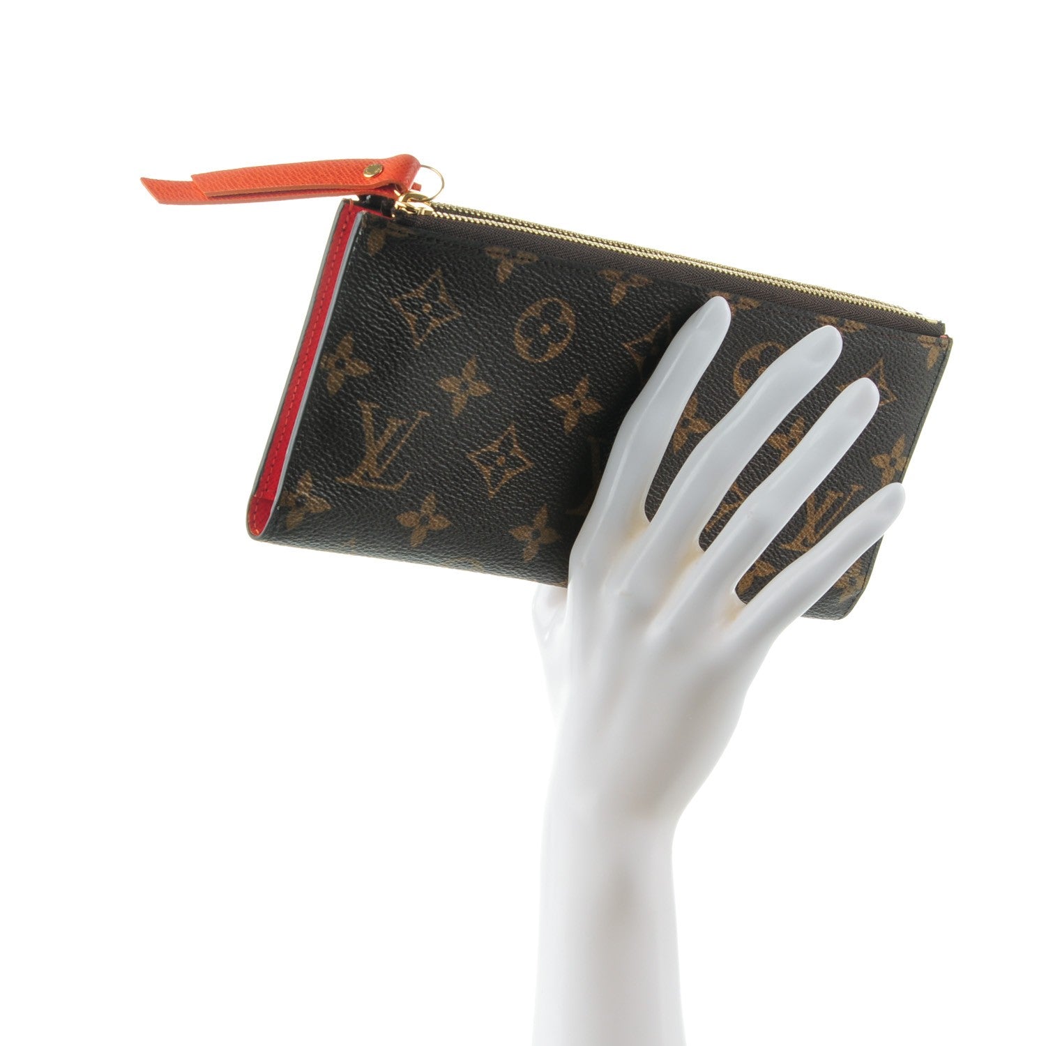 Louis Vuitton Monogram Adele Wallet Piment 2 of 7