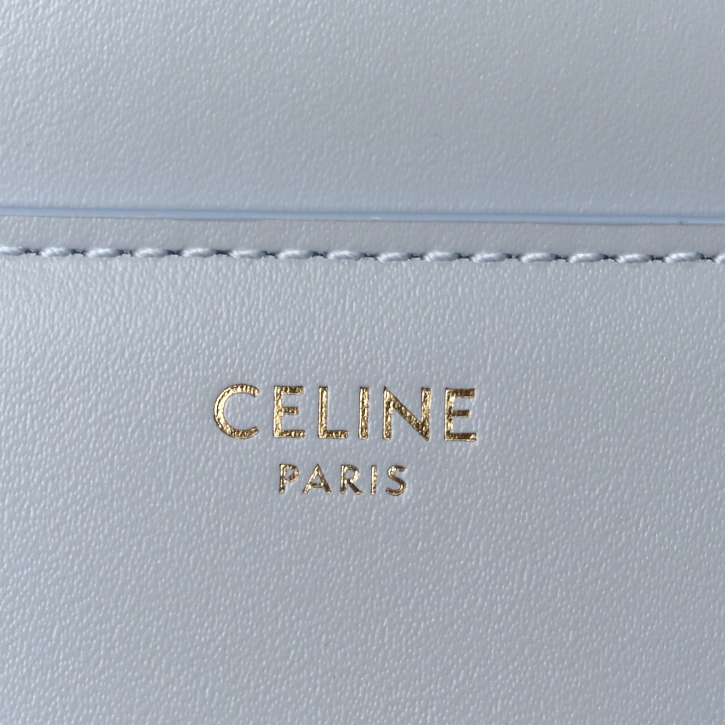 Satinated Calfskin Mini 16 Top Handle Bag Pale Blue