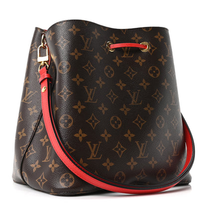 Louis Vuitton Monogram Neonoe MM Coquelicot 3 of 10