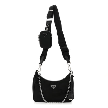 Prada Nylon Re-Edition 2005 Shoulder Bag Black 1 of 9