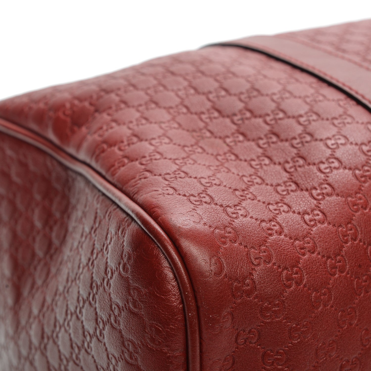 Gucci Microguccissima Medium Boston Red 9 of 10