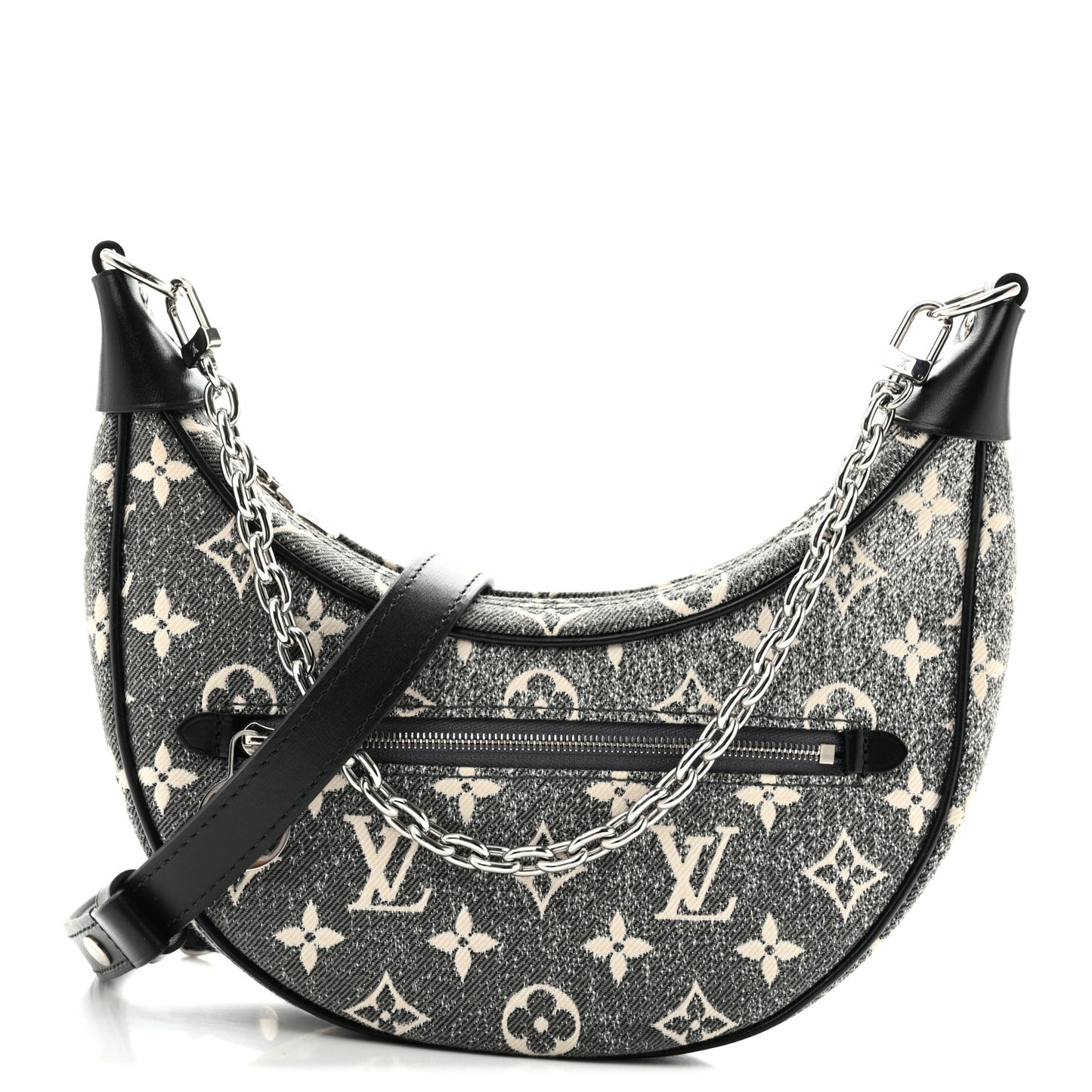 Monogram Jacquard Denim Loop Bleu