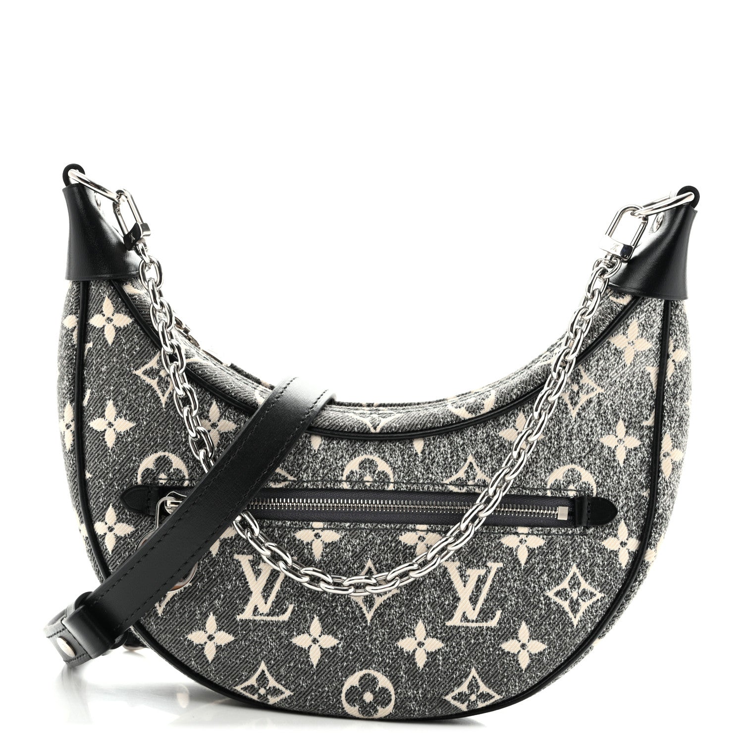 Louis Vuitton Monogram Jacquard Denim Loop Bleu 1 of 10