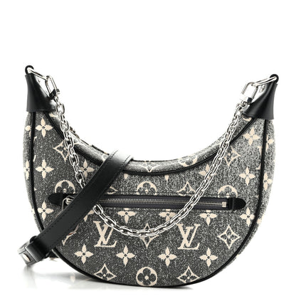Louis Vuitton Monogram Jacquard Denim Loop Bleu 1 of 10