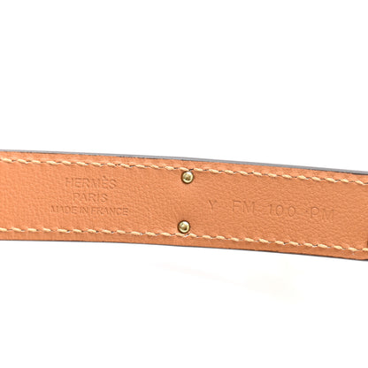 Hermes Epsom Kelly Belt White 3 of 4