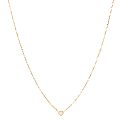 Cartier 18K Yellow Gold Diamond XS D'Amour Pendant Necklace 1 of 7
