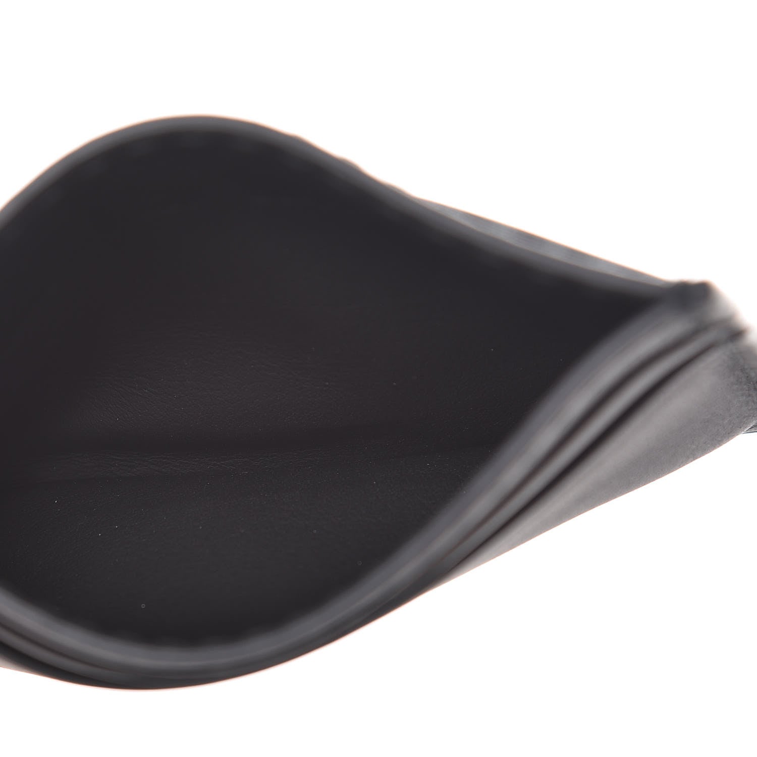 Christian Dior Calfskin D-Fence Card Holder Black 5 of 9