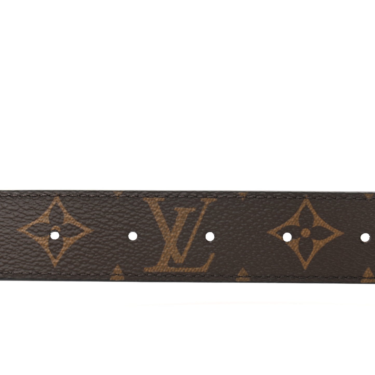 Calfskin Monogram 30mm LV Initiales Reversible Belt 80 32 Black