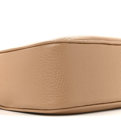 Gucci Pebbled Calfskin Small Soho Disco Bag Camelia 9 of 11