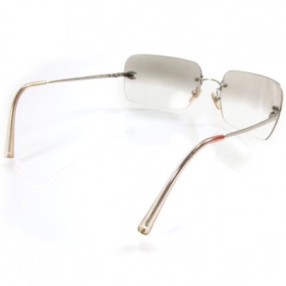 Chanel Metal CC Logo Sunglasses 4017-D Silver 2 of 8
