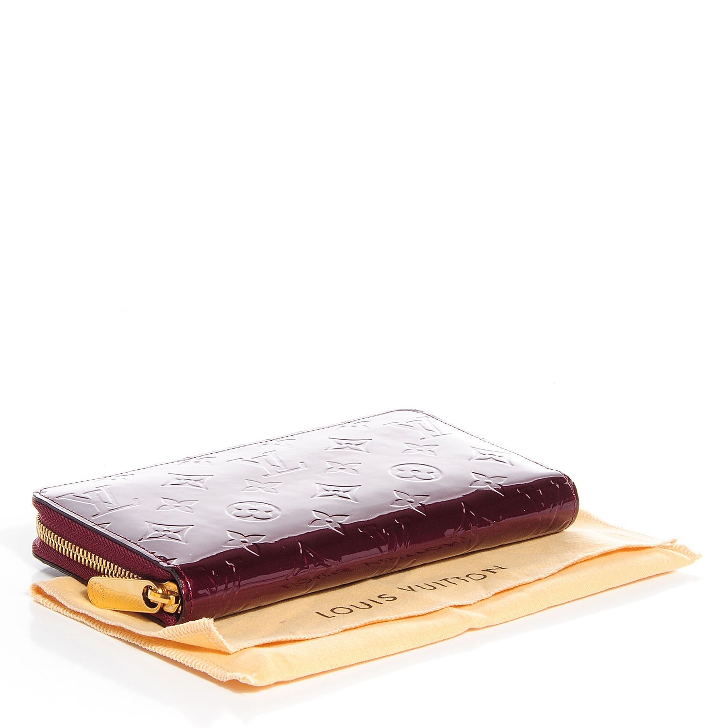 Louis Vuitton Vernis Zippy Wallet Rouge Fauviste 4 of 8