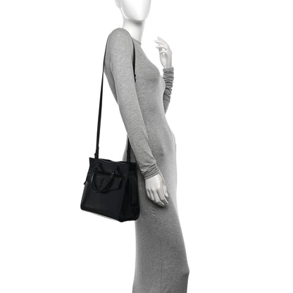 Saint Laurent Shiny Calfskin Small Uptown Tote Black 2 of 13