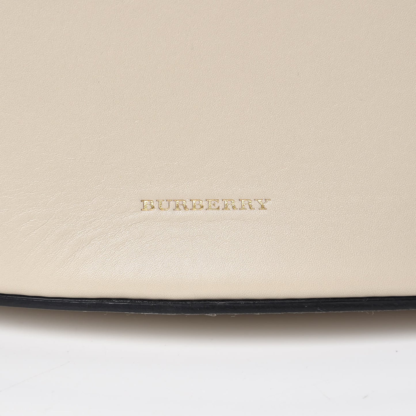 Supple Calfskin Medium Bucket Limestone