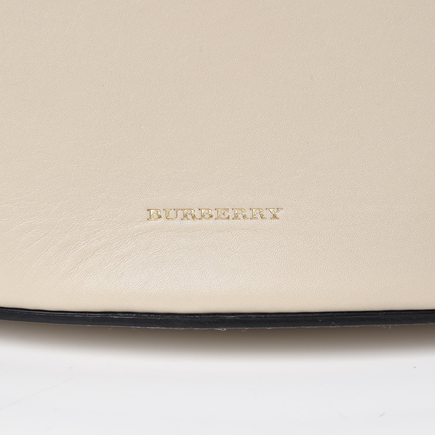 Burberry Supple Calfskin Medium Bucket Limestone 7 of 9
