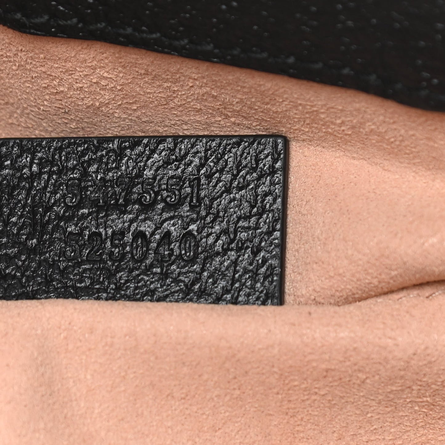 Textured Calfskin Web Small Ophidia Tote Bag Black