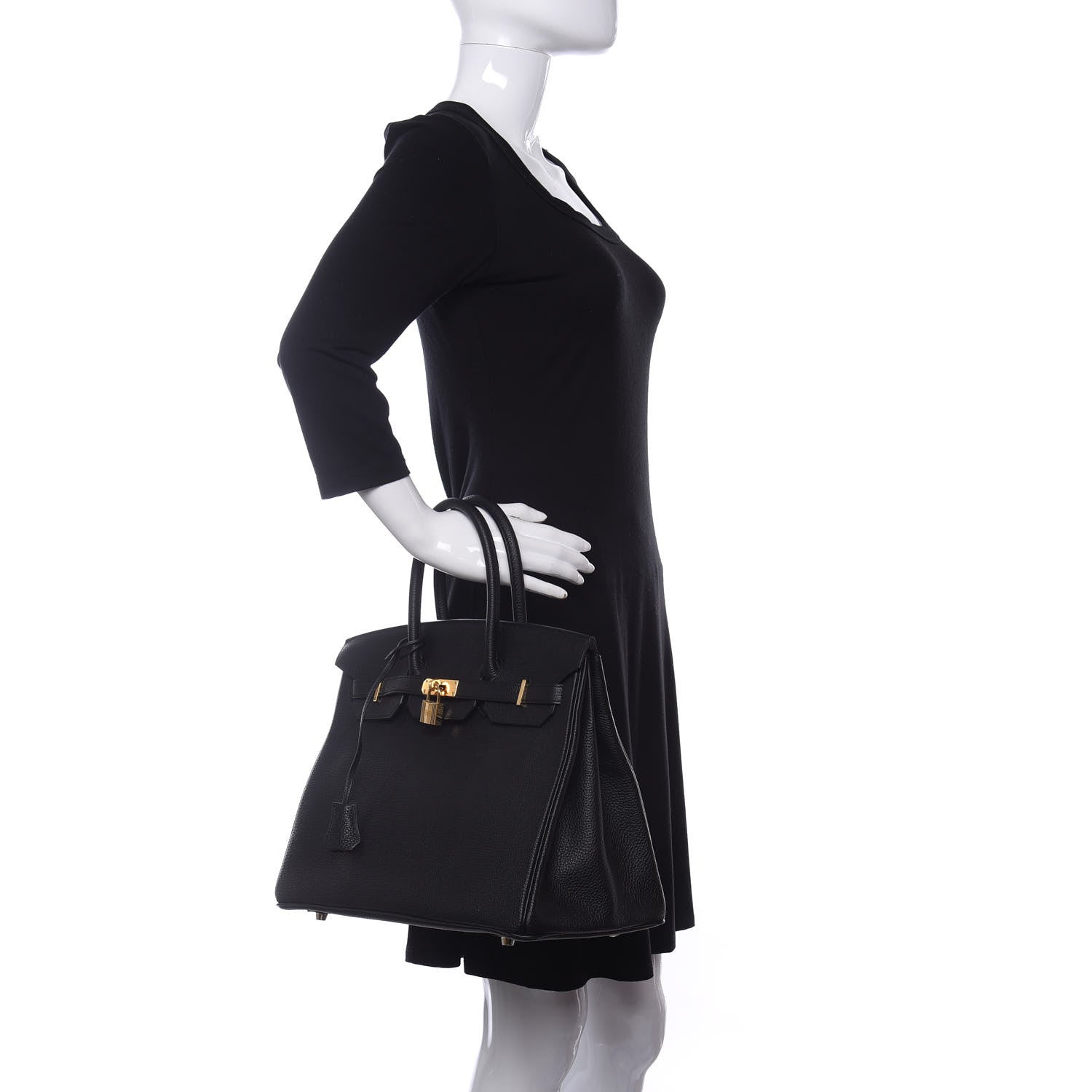 Hermes Togo Birkin 35 Black 2 of 11