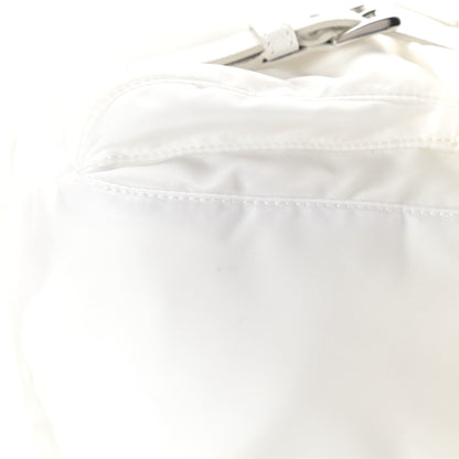 Prada Re-Nylon Single Pocket Messenger Bag White 10 of 10