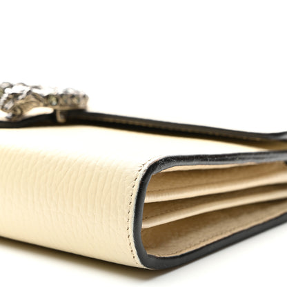 Gucci Dollar Calfskin Mini Dionysus Chain Wallet Mystic White 10 of 11