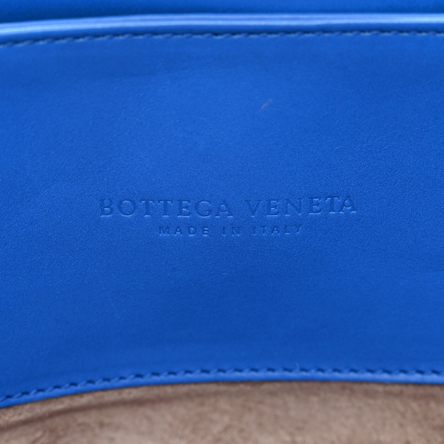 Bottega Veneta Light Calf Intrecciato Medium Roma Signal Blue 7 of 11