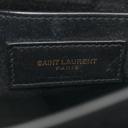 Saint Laurent Calfskin Medium Monogram Sunset Sunset Black 6 of 12