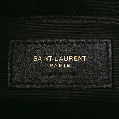 Saint Laurent Calfskin Matelasse Monogram Lou Camera Bag Dark Beige 6 of 9