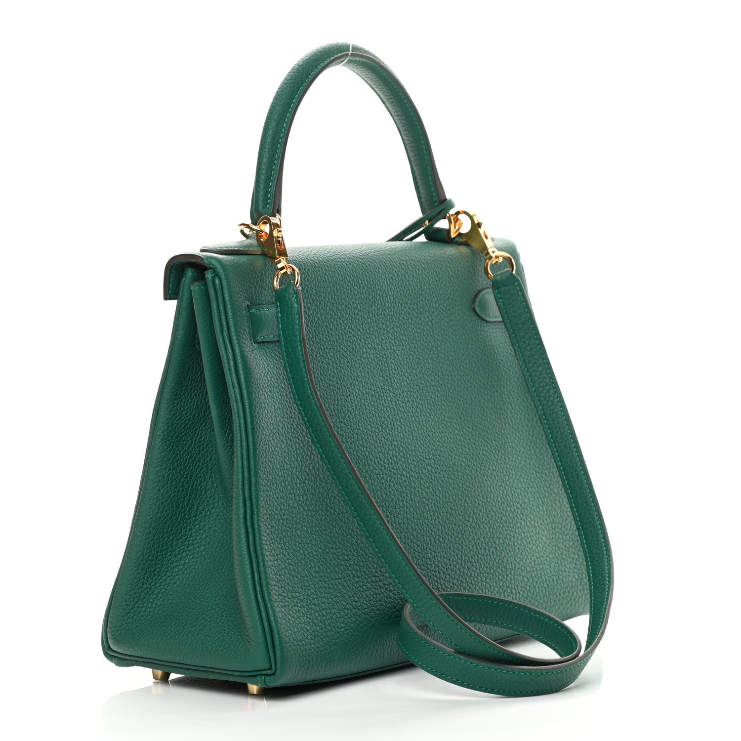Hermes Togo Kelly Retourne 28 Malachite 3 of 11