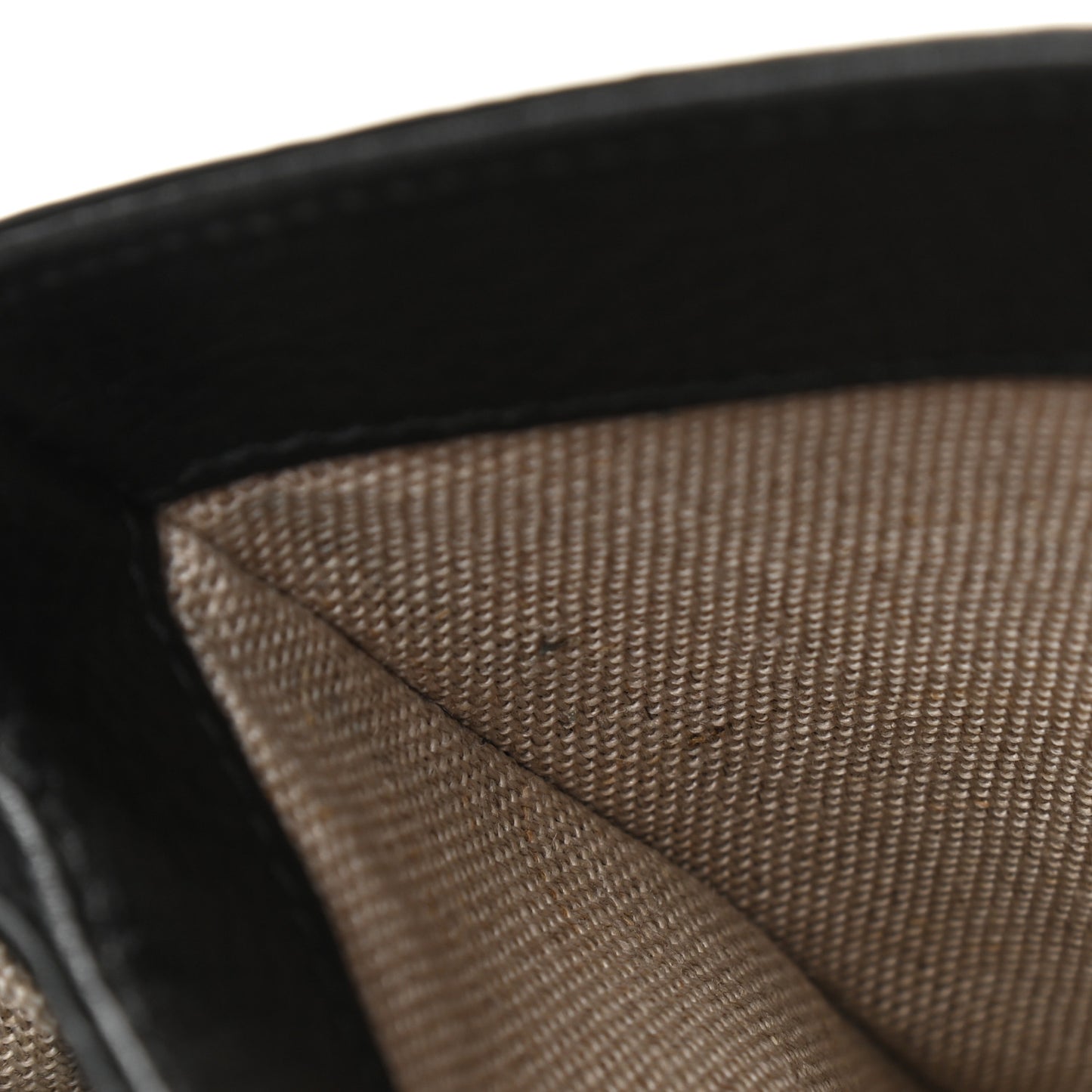 Dollar Calfskin Interlocking G Crossbody Bag Black