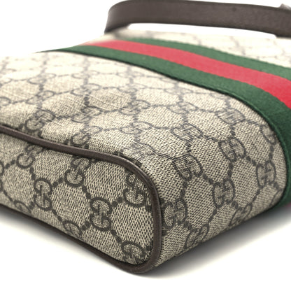 Gucci GG Supreme Monogram Web Small Ophidia Messenger Bag Brown 11 of 12