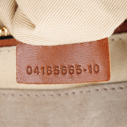Chloe Suede Small Lexa Shoulder Bag Motty Grey 7 of 7
