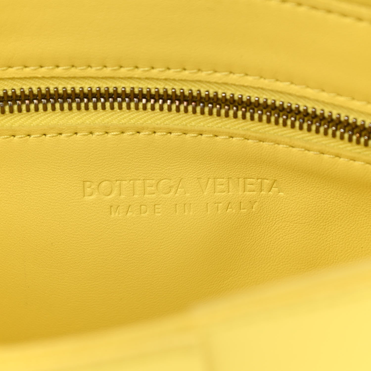 Bottega Veneta Nappa Maxi Intreccio Cassette Bag Lemonade 6 of 11