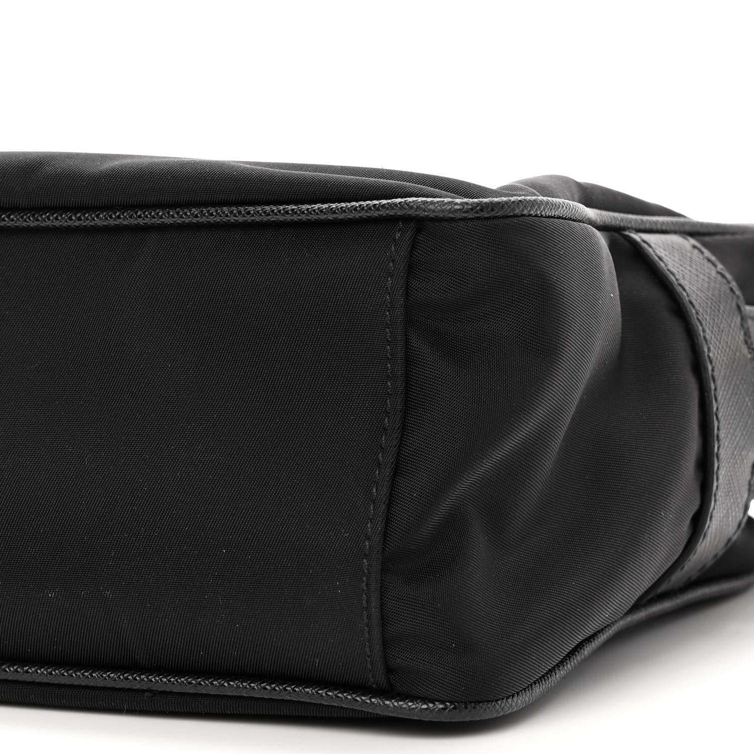Prada Tessuto Nylon Soft Calf Camera Bag Black 10 of 10