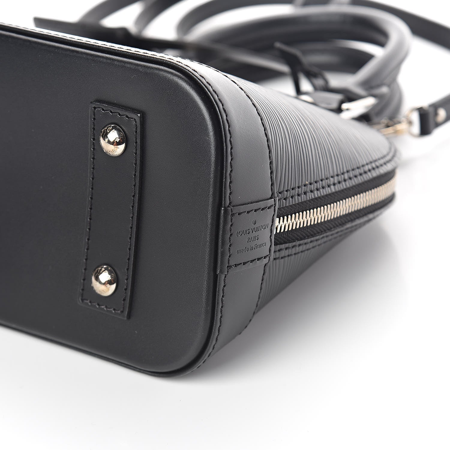 Louis Vuitton Epi Alma BB Black 9 of 9