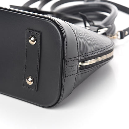 Louis Vuitton Epi Alma BB Black 9 of 9