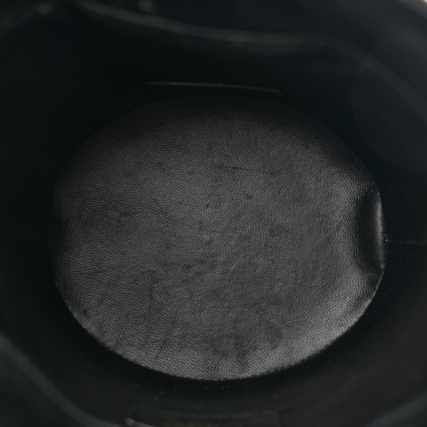 Saint Laurent Lambskin Gabby Mini Bucket Bag Black 5 of 12