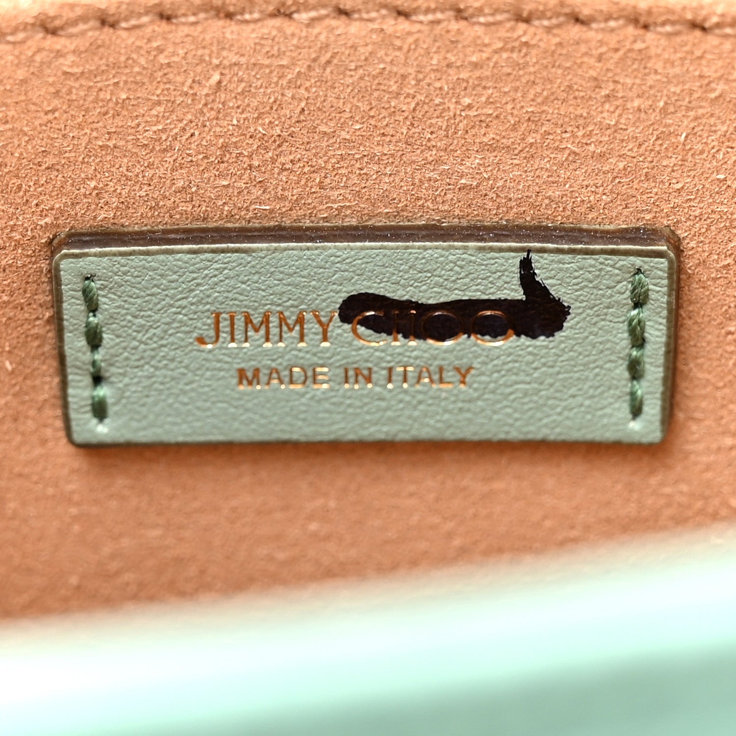 Jimmy Choo Satin Pearl Varenne Shoulder Bag Green 6 of 11