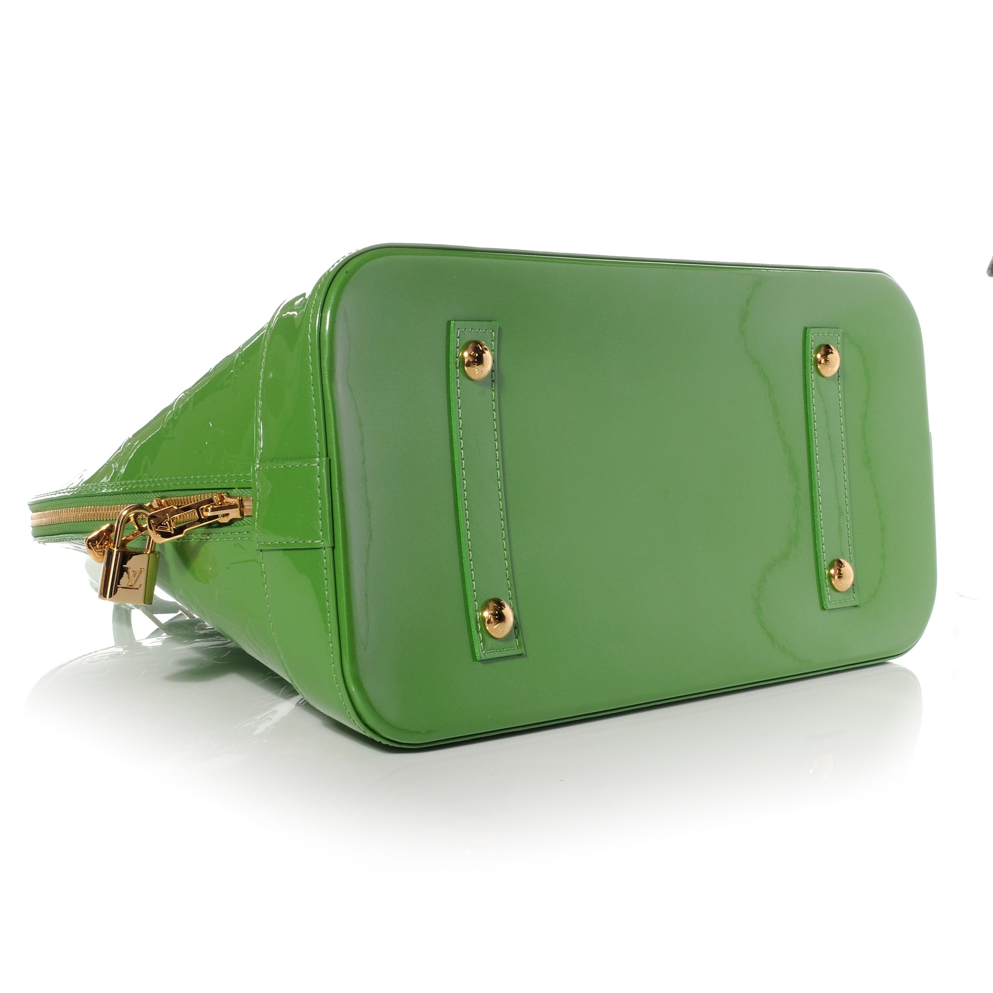 Louis Vuitton Vernis Alma GM Vert Tonic 4 of 7