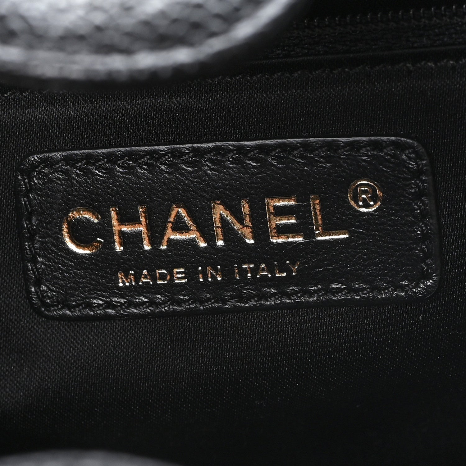 Chanel Caviar Quilted Petit Shopping Tote PST Black 5 of 10