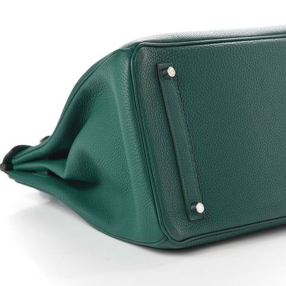 Hermes Togo Birkin 35 Malachite 6 of 10