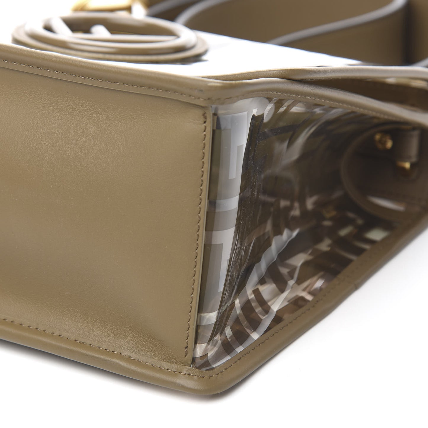 TPU FF Vitello Century F is Fendi Kan I Shoulder Bag Fango